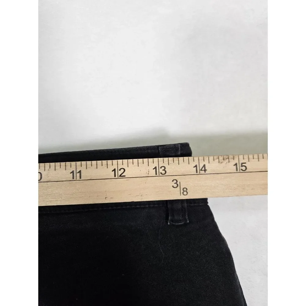 Polo Ralph Lauren Jean Co Pants‎ Womens Size 6 Black Pocket Cotton Corduroy